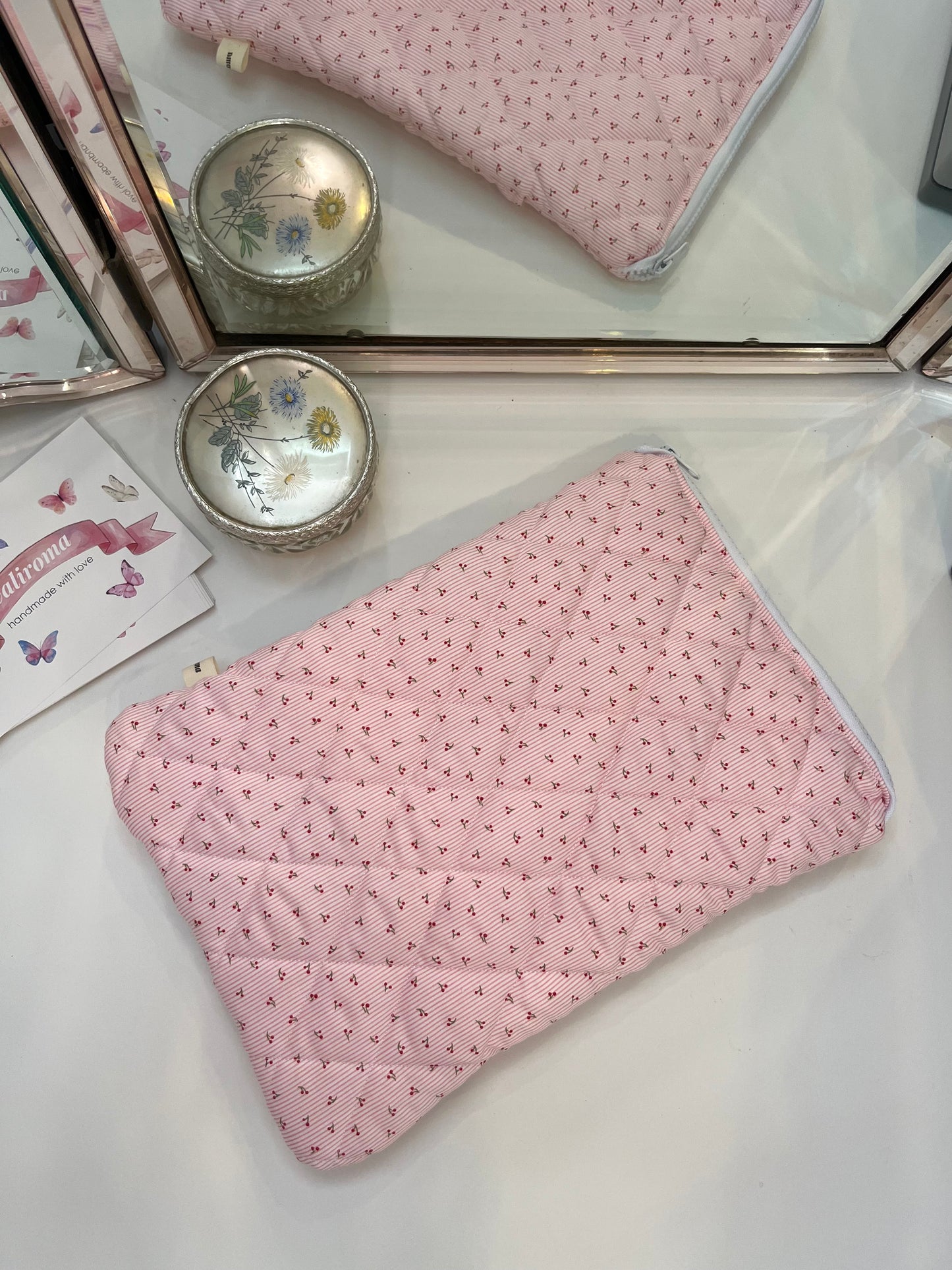 Cherry Pink - Laptop + iPad Sleeve