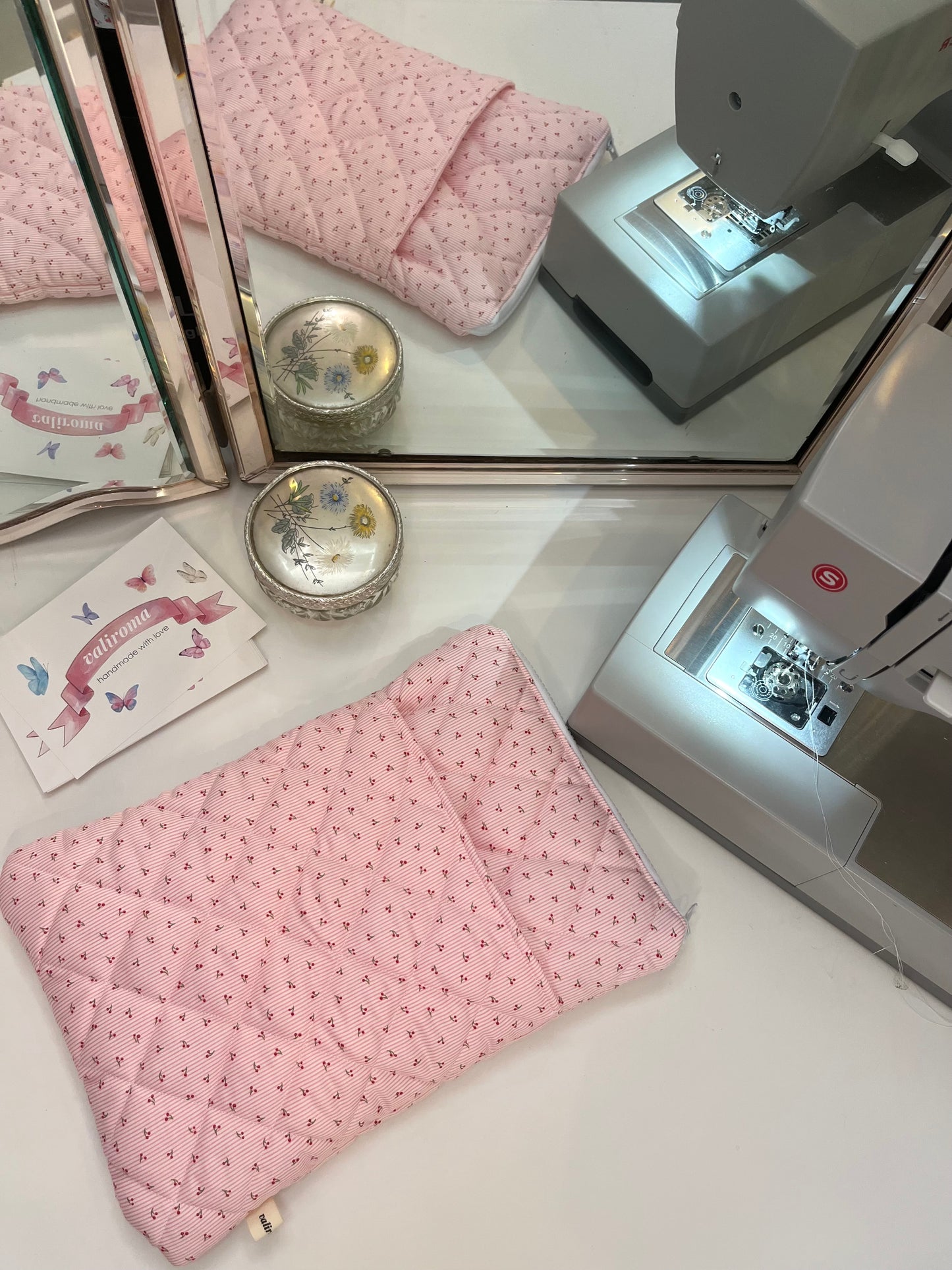 Cherry Pink - Laptop + iPad Sleeve