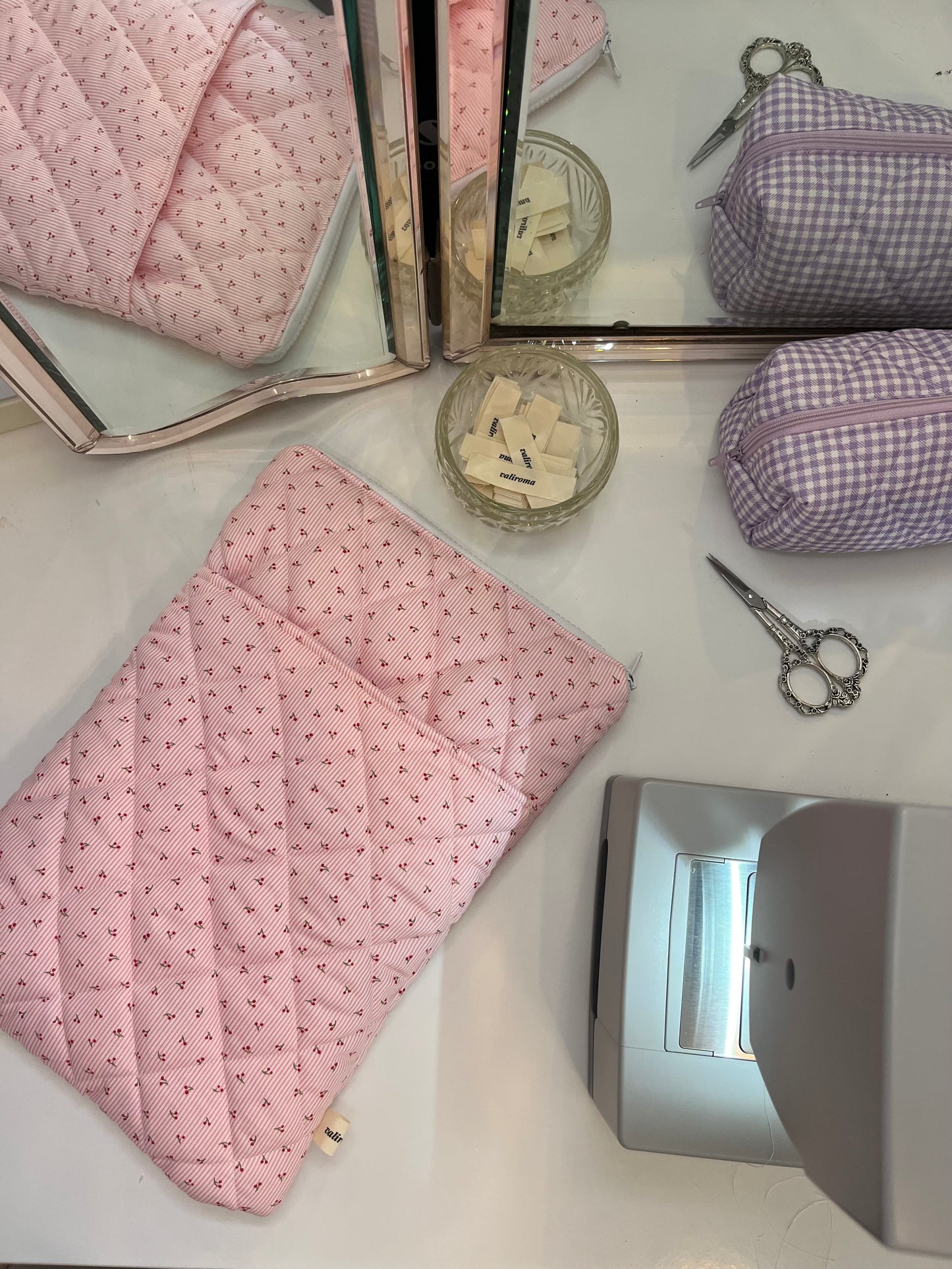 Cherry Pink - Laptop + iPad Sleeve