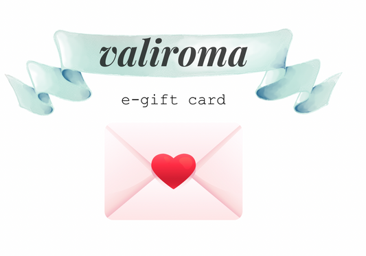 Valiroma e-gift card