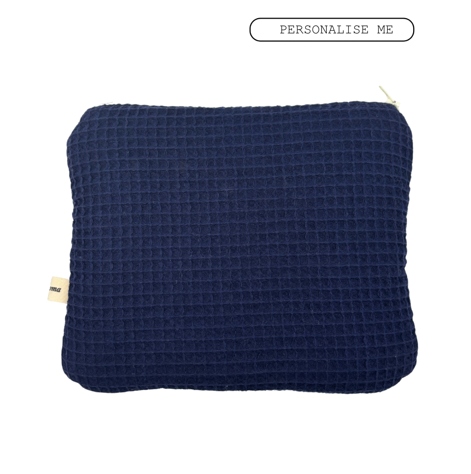 Navy – Personalised Beauty Pouch