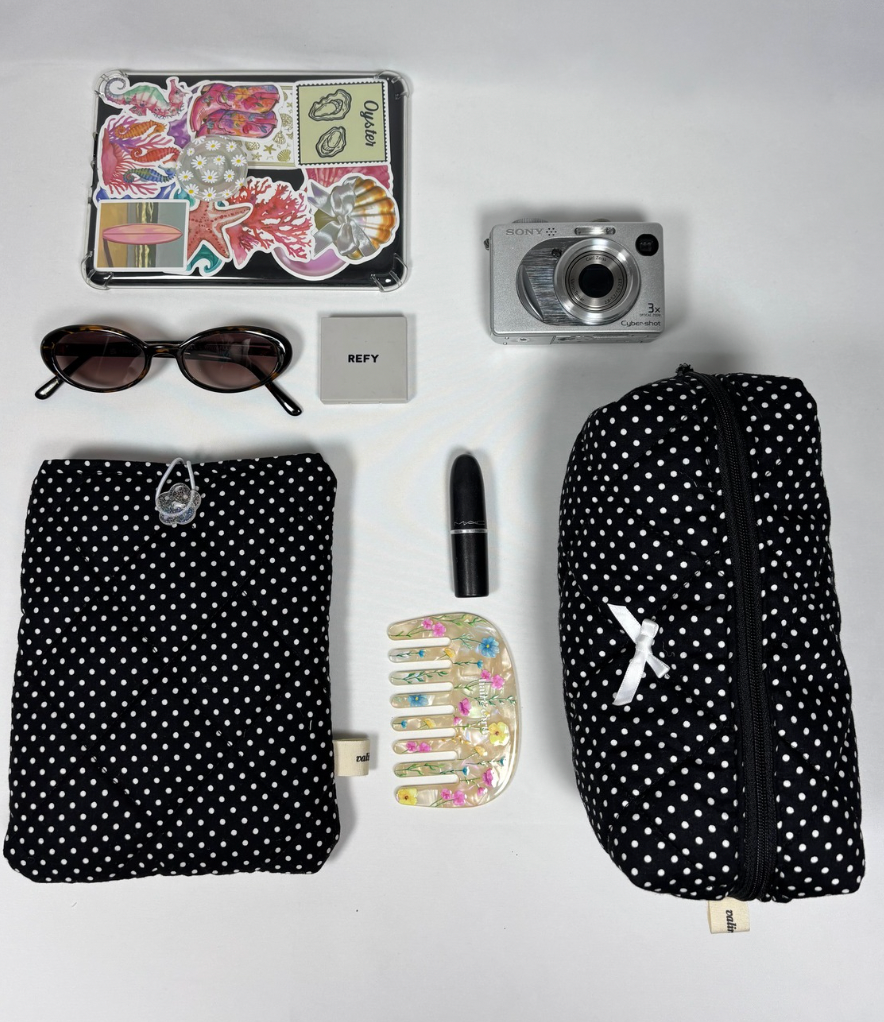 Polka Dot Book Sleeve