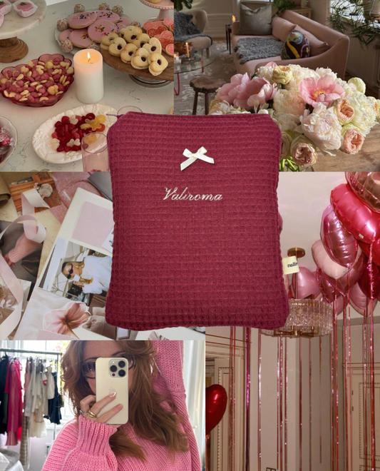 Dark Cherry – Personalised Book Sleeve