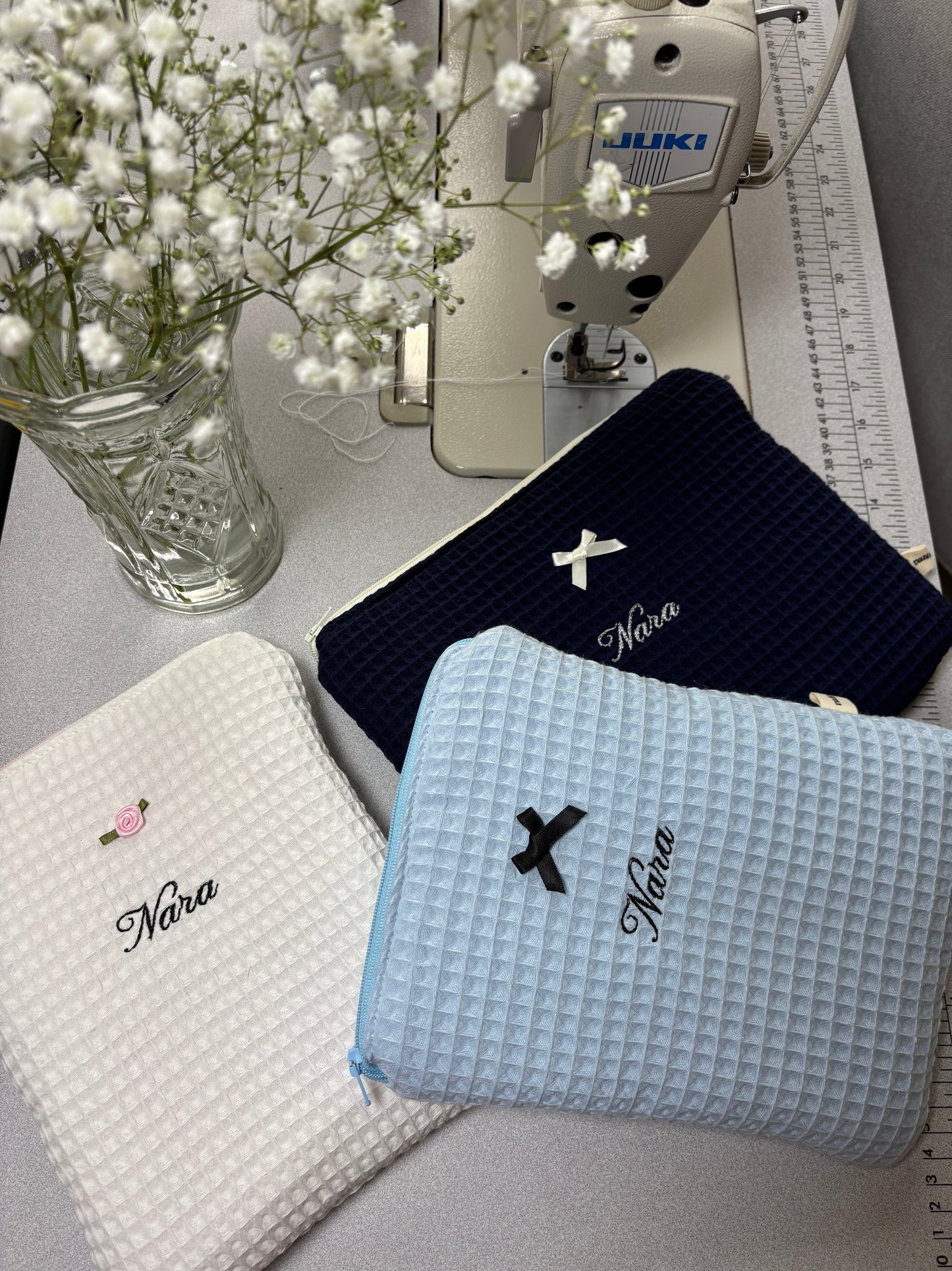 Navy – Personalised Beauty Pouch
