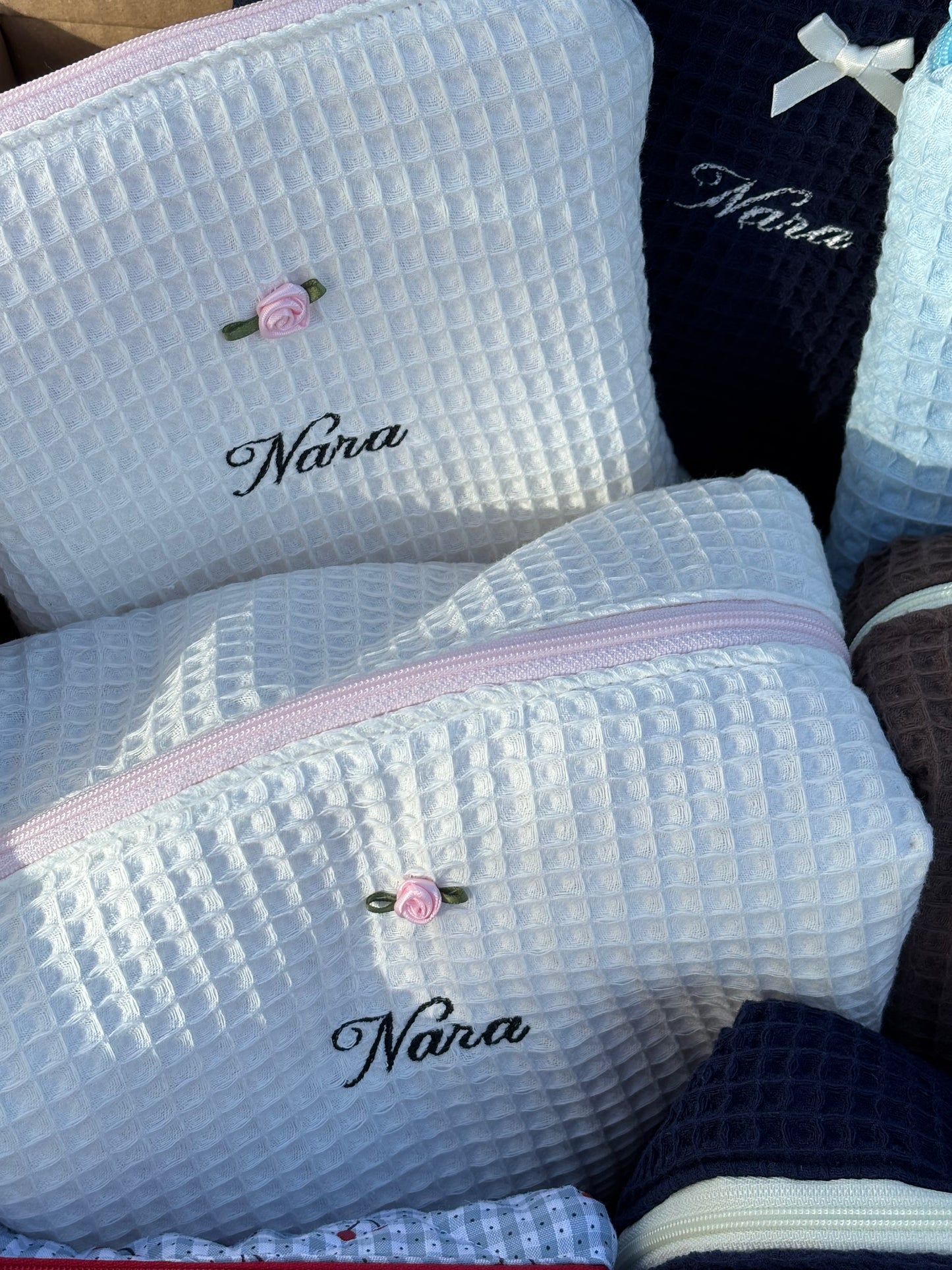 Ivory – Personalised Beauty Bag