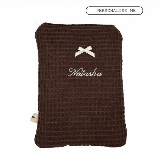 Espresso – Personalised Book Sleeve