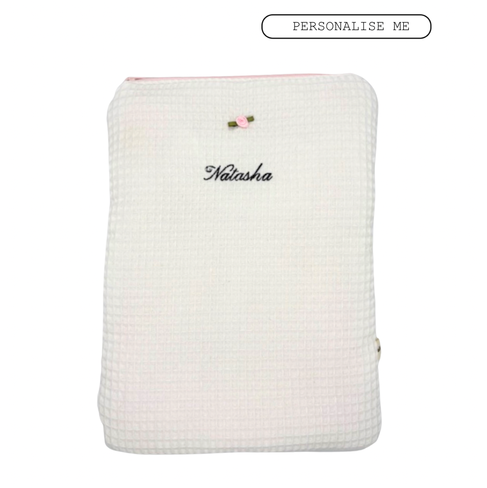 Ivory Personalised  - Laptop + iPad Sleeve