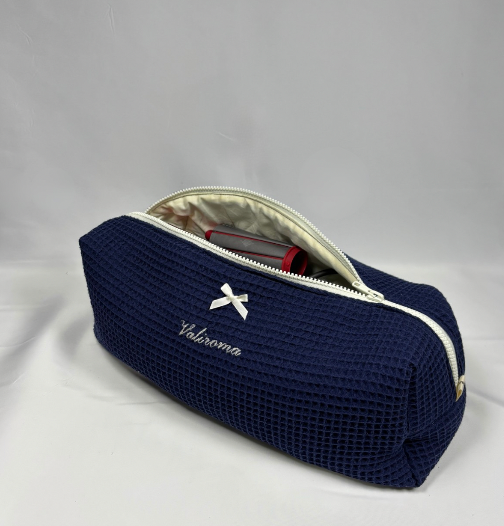 Navy – Personalised Hair Tool Bag