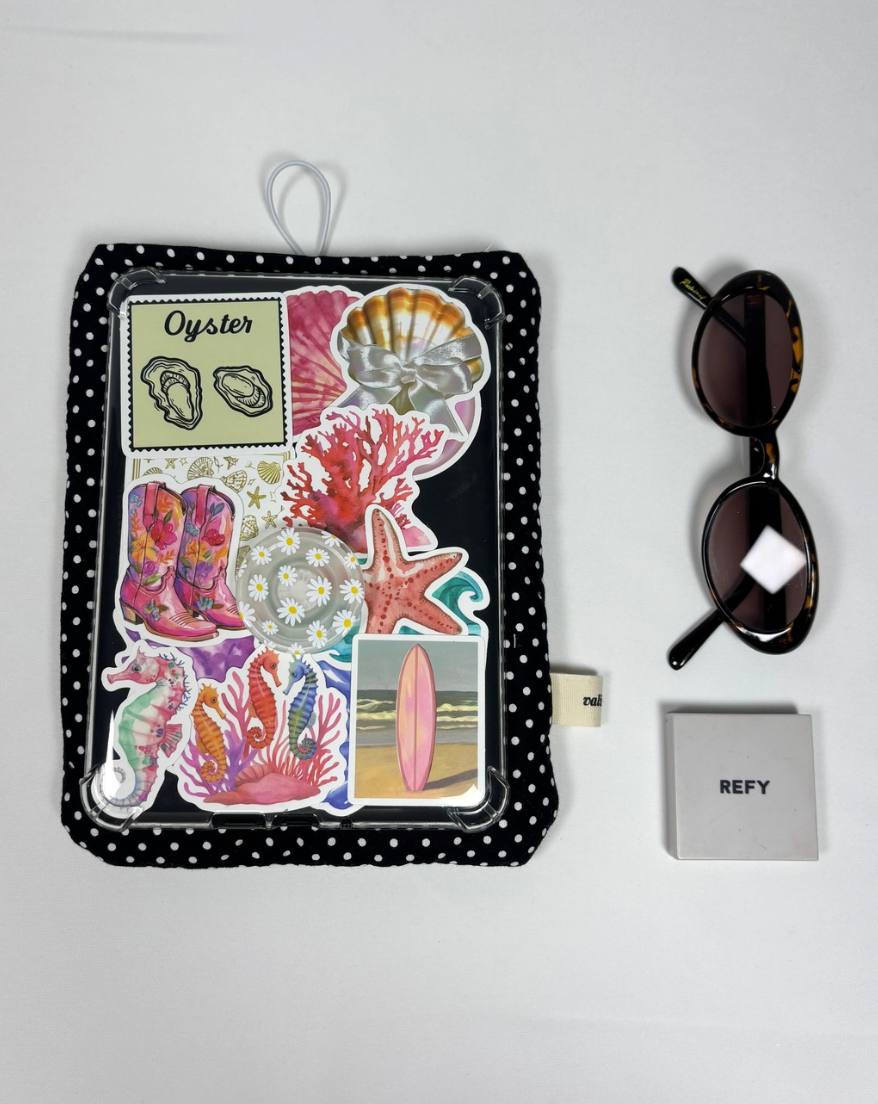 Polka Dot Book Sleeve