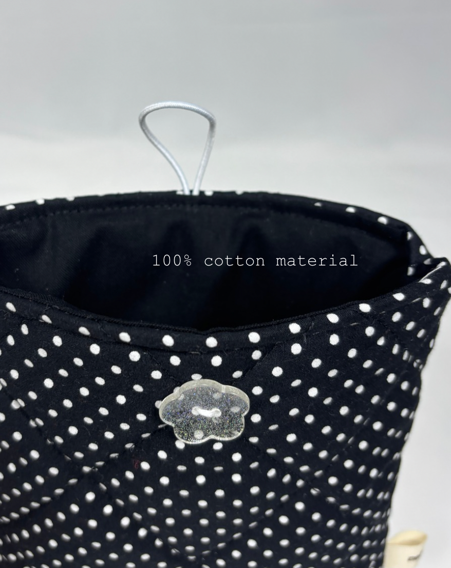 Polka Dot Book Sleeve