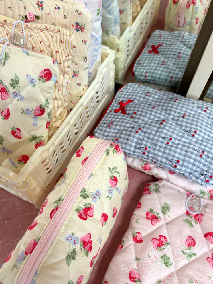 Lemon Cherry Book Sleeve