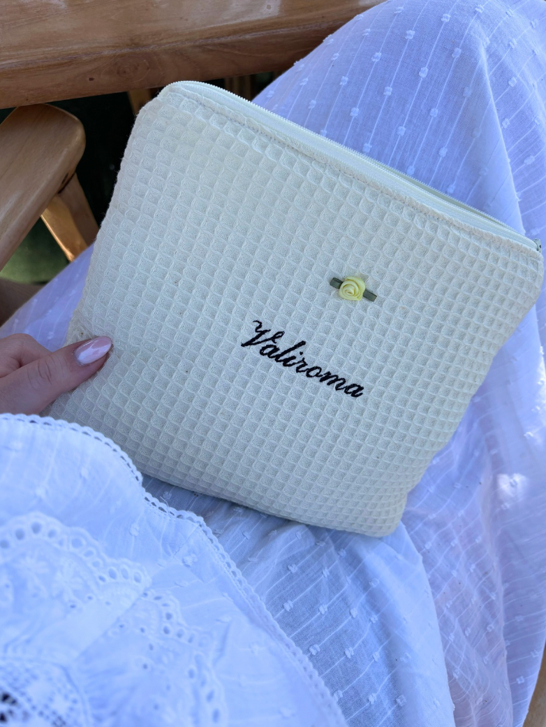 Butter Yellow Beauty Pouch ☁️