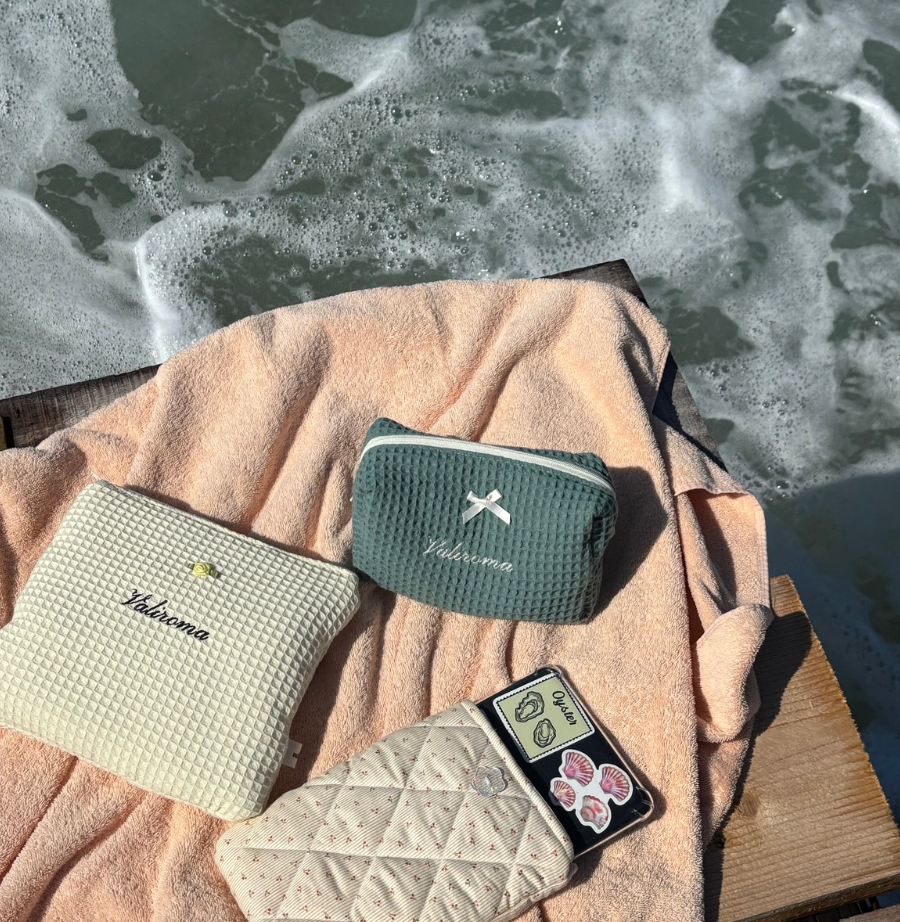 Butter Yellow Beauty Pouch ☁️