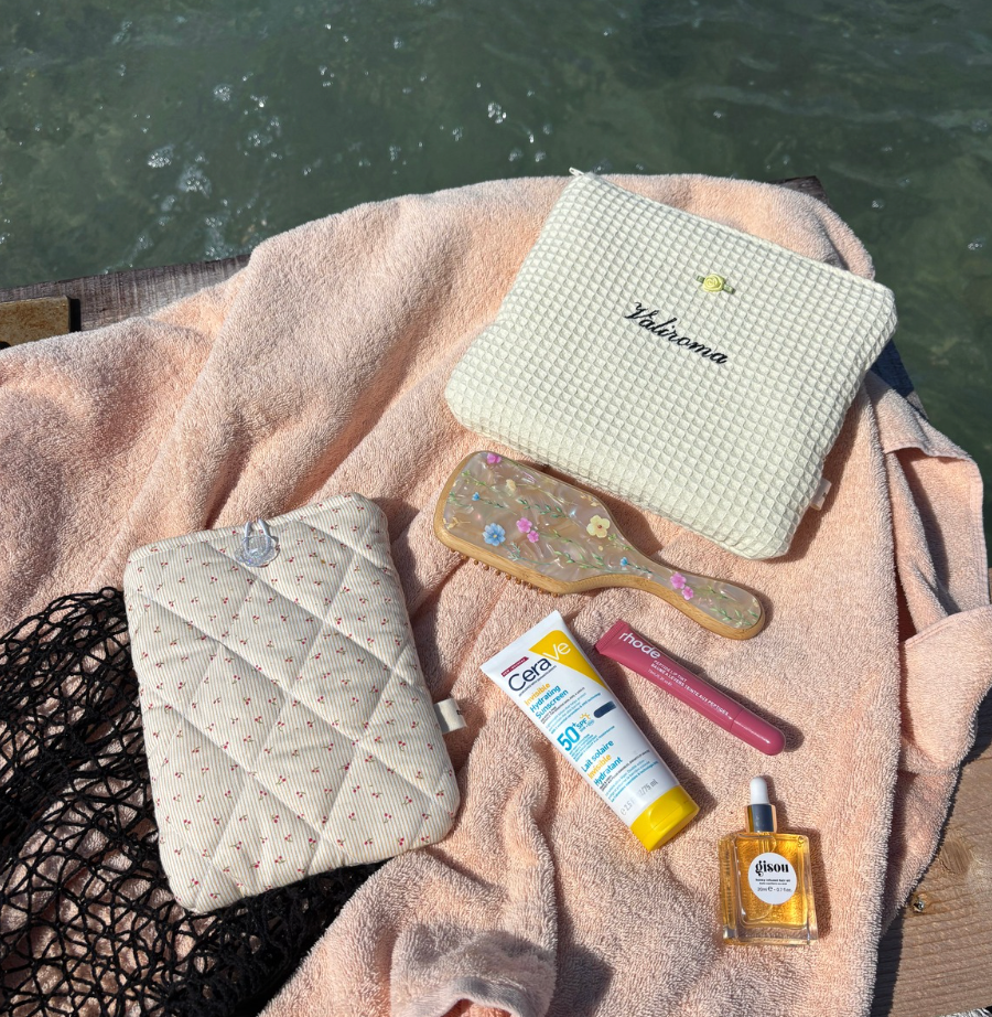 Butter Yellow Beauty Pouch ☁️