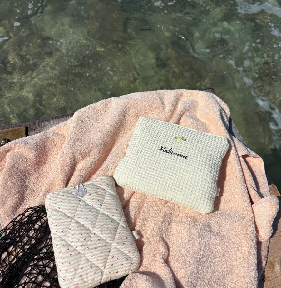 Butter Yellow Beauty Pouch ☁️