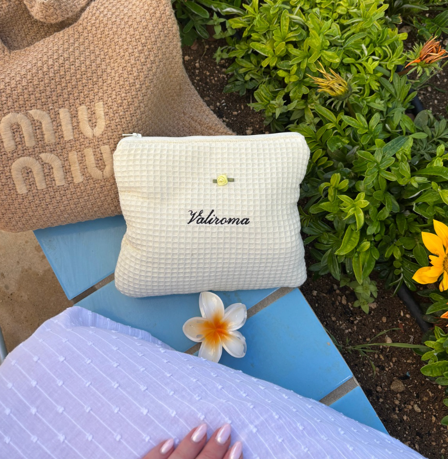 Butter Yellow Beauty Pouch ☁️