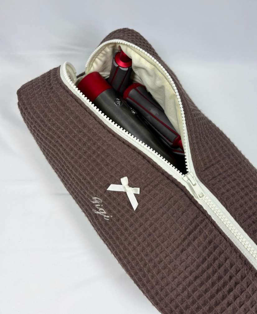 Espresso – Personalised Hair Tool Bag