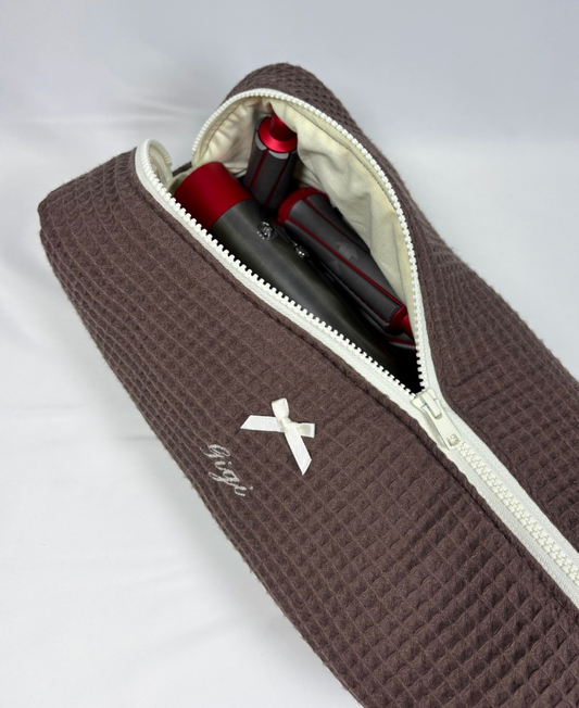 Espresso – Personalised Hair Tool Bag