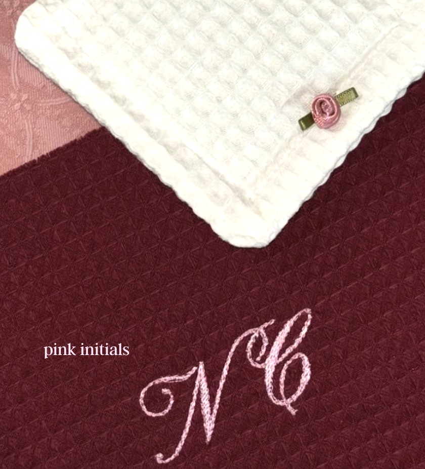 Dark Cherry – Personalised Beauty Bag